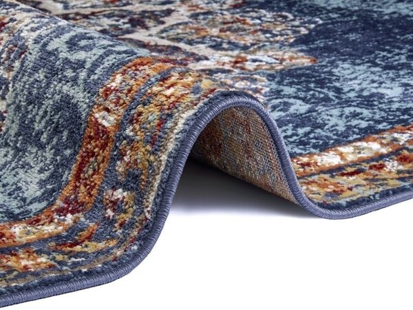 Vintage vloerkleed - Maderno Blauw / Multi - 140 X 200 CM