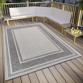 Buitenkleed - Cast Beige/Grijs - 155 X 235 CM