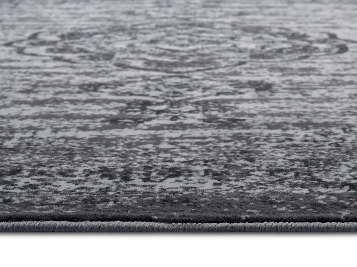 Vintage Laagpolig vloerkleed - Gloria - Mouse - 200 X 290 CM