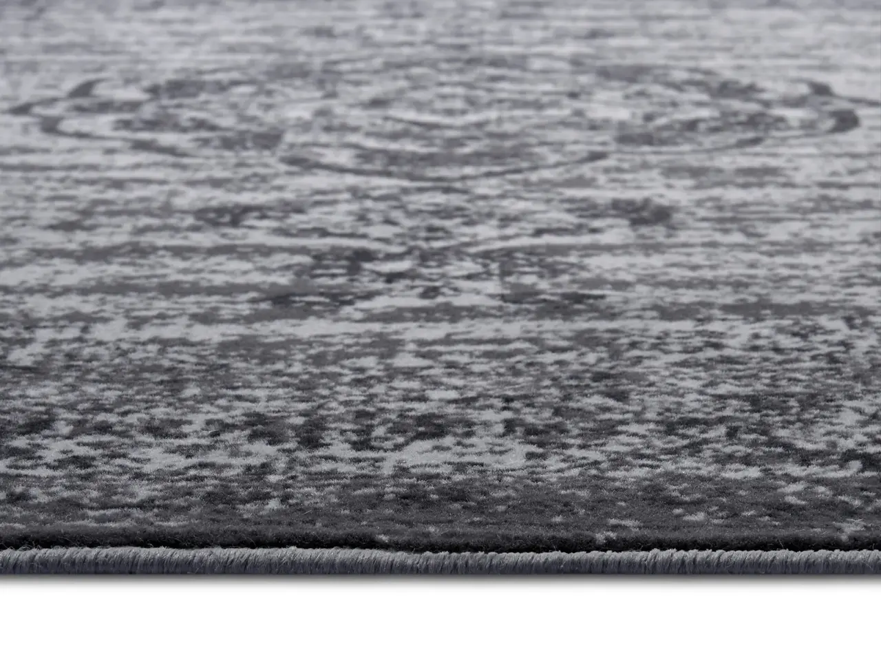 Vintage Laagpolig vloerkleed - Gloria - Mouse - 200 X 290 CM