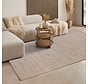 Jute Wol Katoen vloerkleed - Dhaka Taupe - 120 X 170 CM