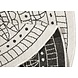 Rond Binnen & Buitenkleed Omkeerbaar - Porto Zwart/Crème - Ø 140 CM Rond Binnen & Buitenkleed Omkeerbaar - Porto Zwart/Crème - Ø 140 CM