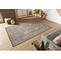 Vintage Binnen- En Buitenkleed - Luxor Grijs / Multi - 240 X 340 CM