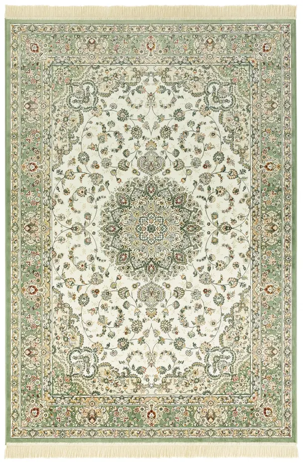 Perzisch tapijt - Antik Heritage Groen/Crème - 160 X 230 CM
