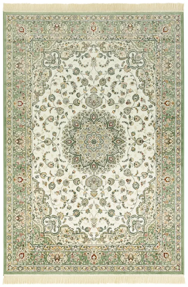 Perzisch tapijt - Antik Heritage Groen/Crème - 160 X 230 CM
