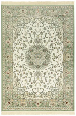 Perzisch tapijt - Antik Heritage Groen/Crème - 160 X 230 CM