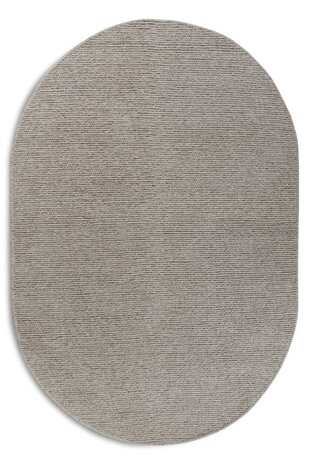 Ovaal wollen vloerkleed - Francois Linen/Beige - 160 X 230 CM Ovaal