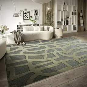 Villeroy & Boch - Laagpolig vloerkleed - Therese - Jungle Groen - 200 X 290 CM