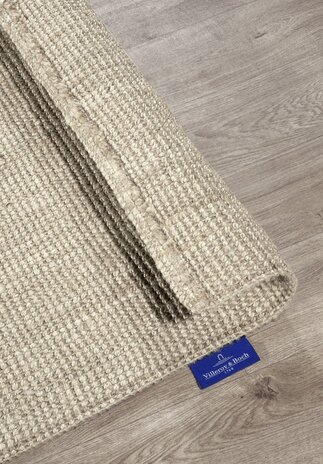 Jute vloerkleed - Rosalie Naturel/Crème - 160 X 230 CM