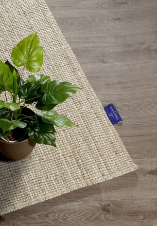 Jute vloerkleed - Rosalie Naturel/Crème - 160 X 230 CM