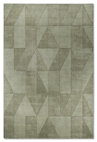 Wollen vloerkleed - Ursule Groen - 160x230 cm