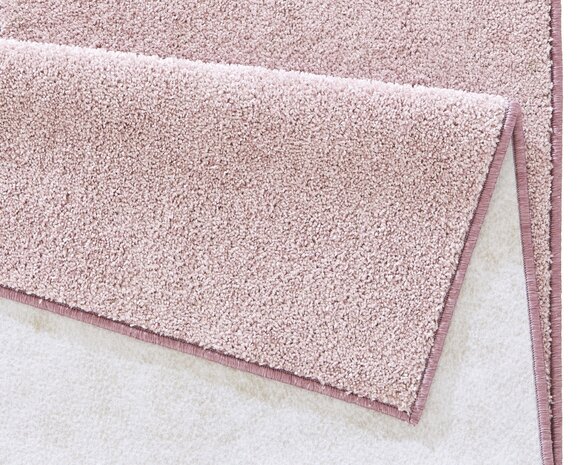 Effen loper - Pure Roze - 80x400 cm