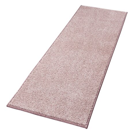 Effen loper - Pure Roze - 80x400 cm