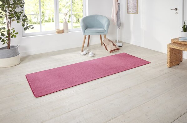Effen loper - Nasty Roze - 80x150 cm