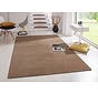 Effen vloerkleed - Fancy Bruin - 133x195 cm