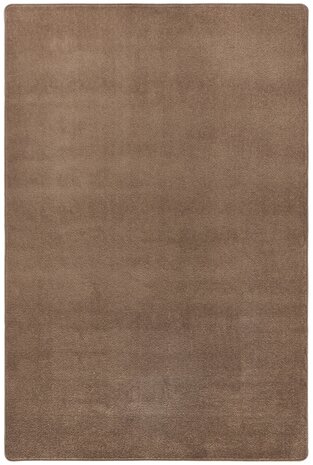 Effen vloerkleed - Fancy Bruin - 133x195 cm