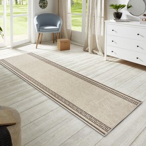 Moderne loper - Casa Beige/Crème - 80x500 cm