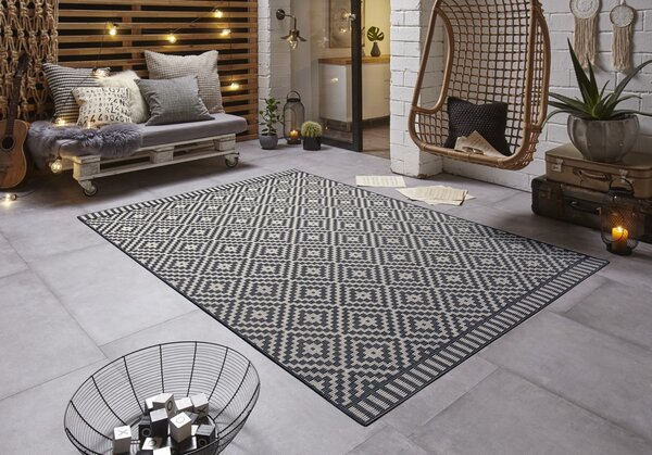 Buitenkleed - Breeze Antraciet - 200x290 cm