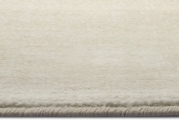 Laagpolig Loper - Band Crème - 80x250 cm