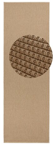 Binnen- en buitenloper - Nature Beige - 80x450 cm