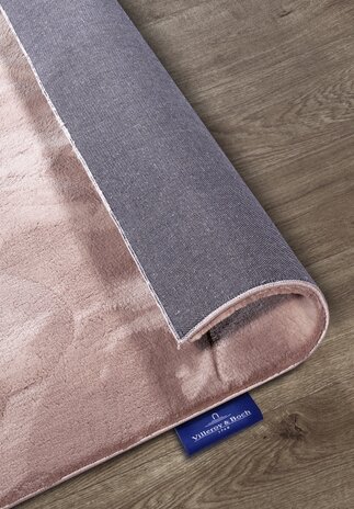 Villeroy & Boch - Hoogpolig vloerkleed - Leon - Oudroze - 80 x 150 cm