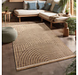 Jute buitenkleed - Colinna Japandi Beige - 120x160 cm