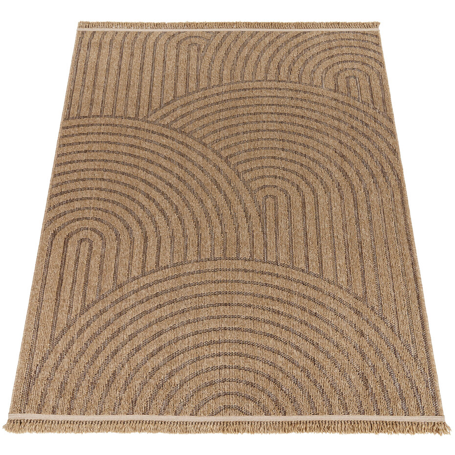Jute buitenkleed - Colinna Japandi Beige - 120x160 cm