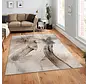 Grafisch vloerkleed - Monira Beige/Taupe/Grijs - 160x220 cm