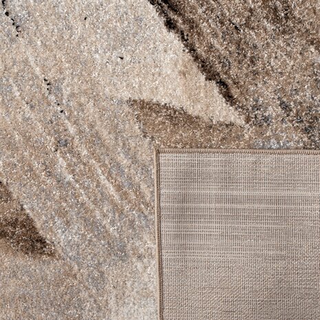 Grafisch vloerkleed - Monira Beige/Taupe/Grijs - 160x220 cm