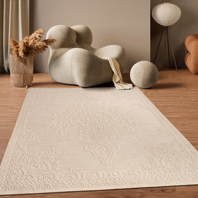 Binnen- en buitenkleed - Rimoda Vintage Crème - 200x280 cm