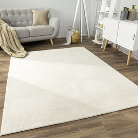 Wasbaar vloerkleed - Sevaria Crème - 200x280 cm