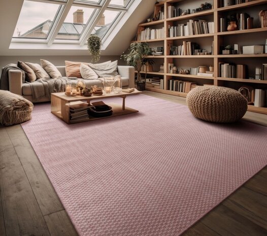 Buitenkleed - Veniro Roze - 160x220 cm
