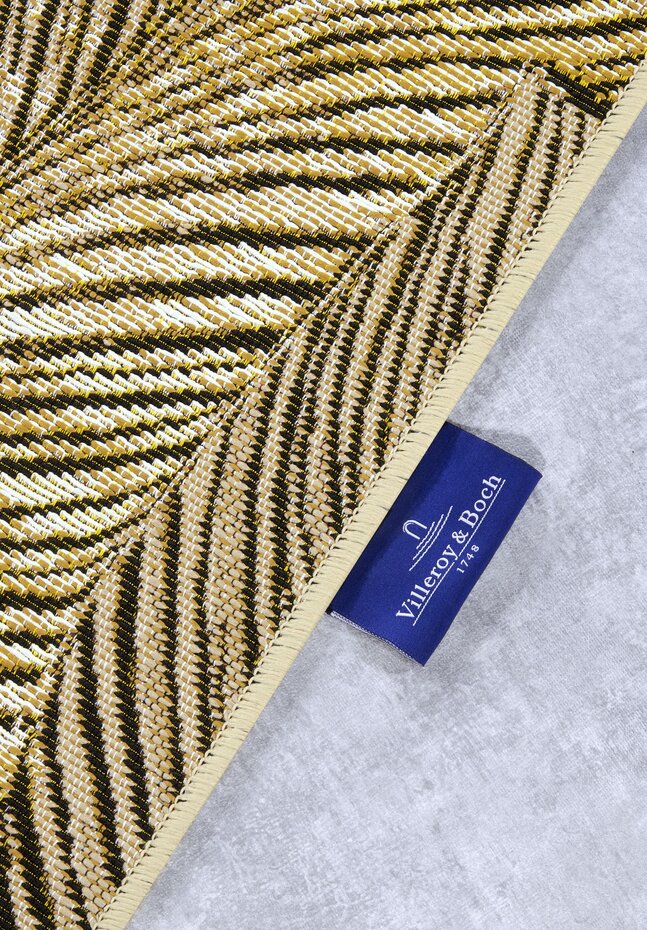 Modern binnen- en buitenkleed - Eugene Goud/Zwart Modern binnen- en buitenkleed - Eugene Goud/Zwart