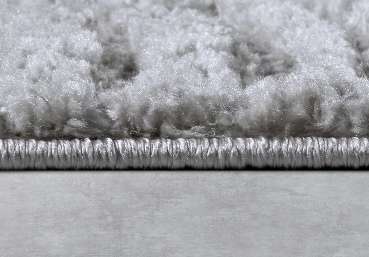 Elle Decoration - Gallery - Laagpolig vloerkleed - Chappe - Lichtgrijs - 80 X 120 CM