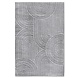 Elle Decoration - Gallery - Laagpolig vloerkleed - Chappe - Lichtgrijs - 80 X 120 CM