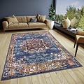 Vintage vloerkleed - Maderno Blauw / Multi - 80 X 120 CM