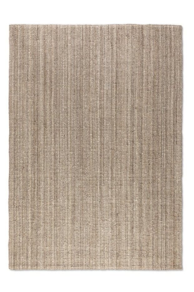 Handgeweven Jute vloerkleed - Bouclé Jaipur Taupe - 60 X 90 CM