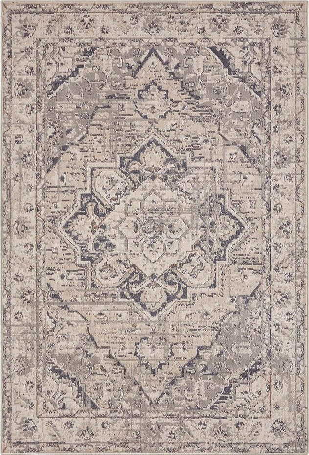 Vintage vloerkleed - Sand Crème / Grijs - 120 X 170 CM