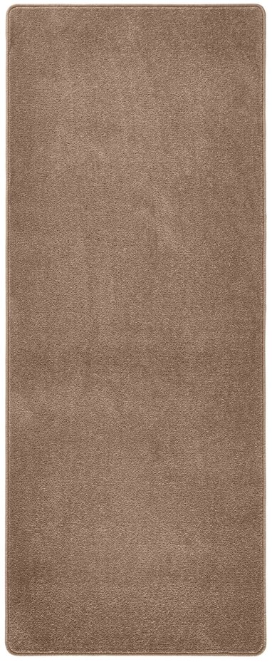 Effen loper - Fancy Bruin - 80x150 cm