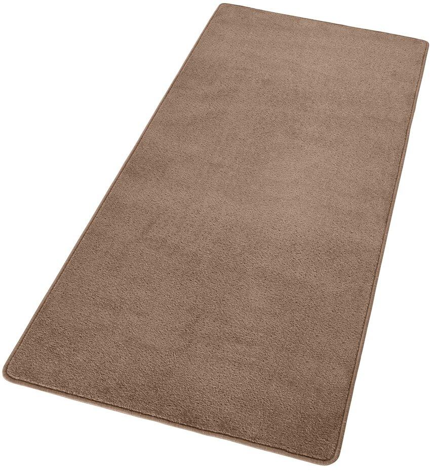 Effen loper - Fancy Bruin - 80x150 cm