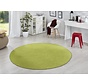 Rond effen vloerkleed - Fancy Groen - Ø 200cm rond Ã˜