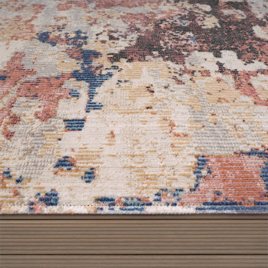 Modern buitenkleed - Torana abstract Kleurrijk - 140x200 cm