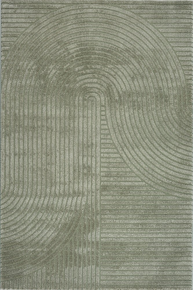 Modern vloerkleed - Eliora Japandi Groen