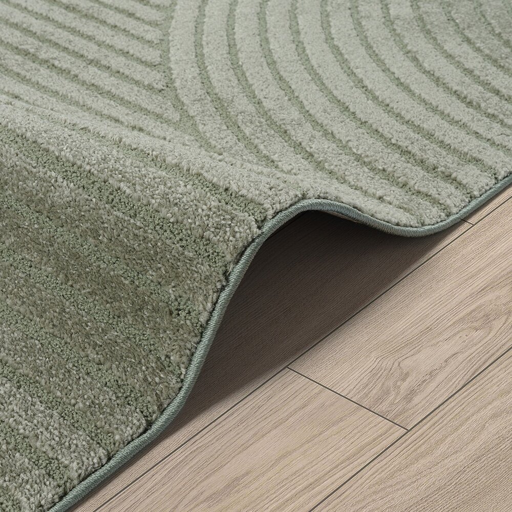 Modern vloerkleed - Eliora Japandi Groen