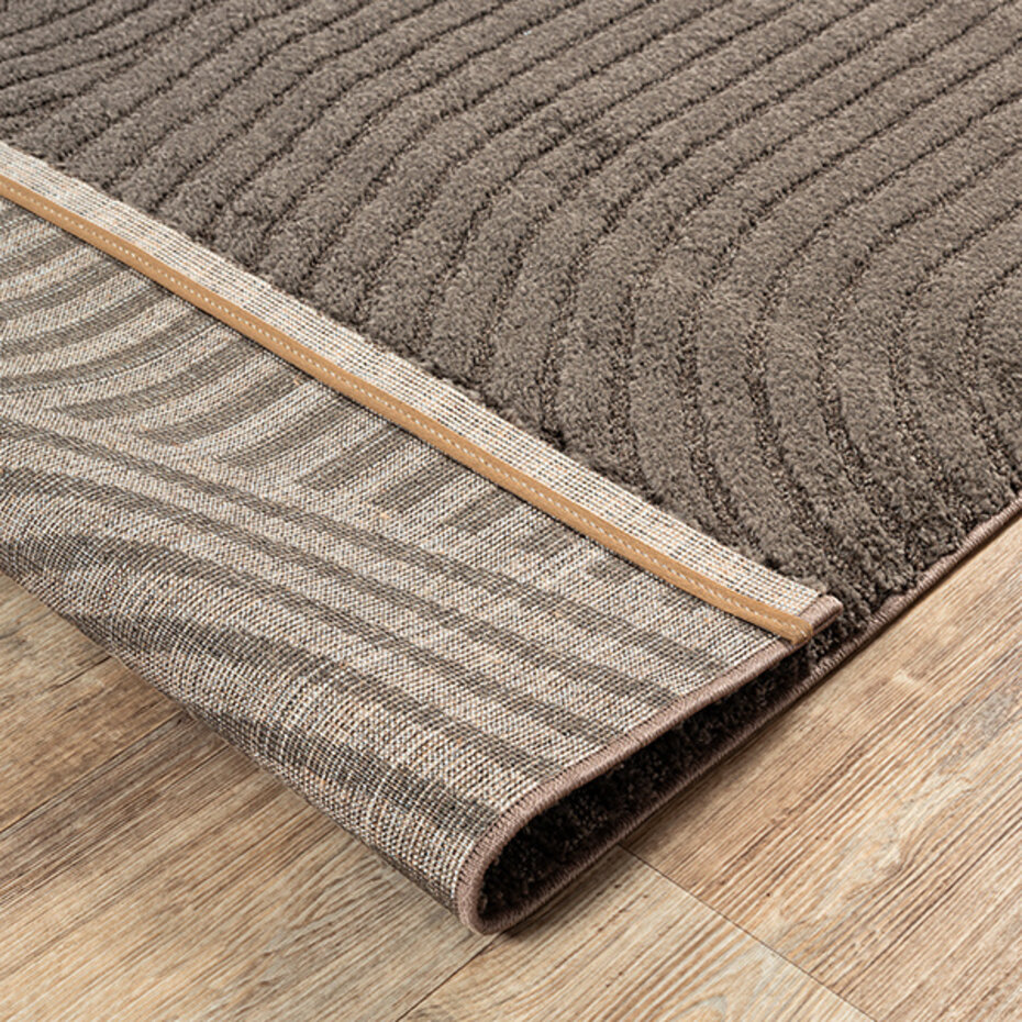 Modern vloerkleed - Eliora Japandi Bruin Modern vloerkleed - Eliora Japandi Bruin