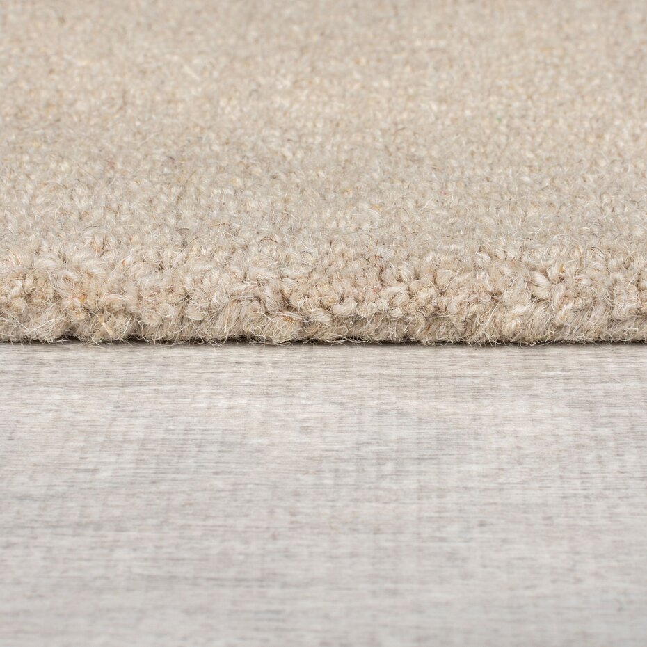 Wollen abstract vloerkleed - Rado Glow Groen/Blauw