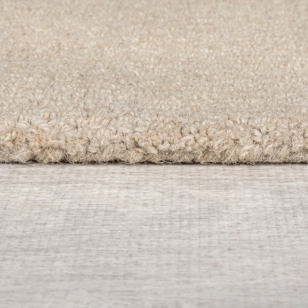 Wollen abstract vloerkleed - Rado Glow Groen/Blauw