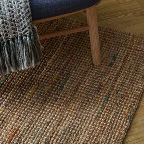 Jute vloerkleed - Boucle Multicolor