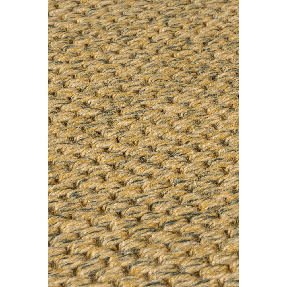 Laagpolig loper – Sisal Look Groen