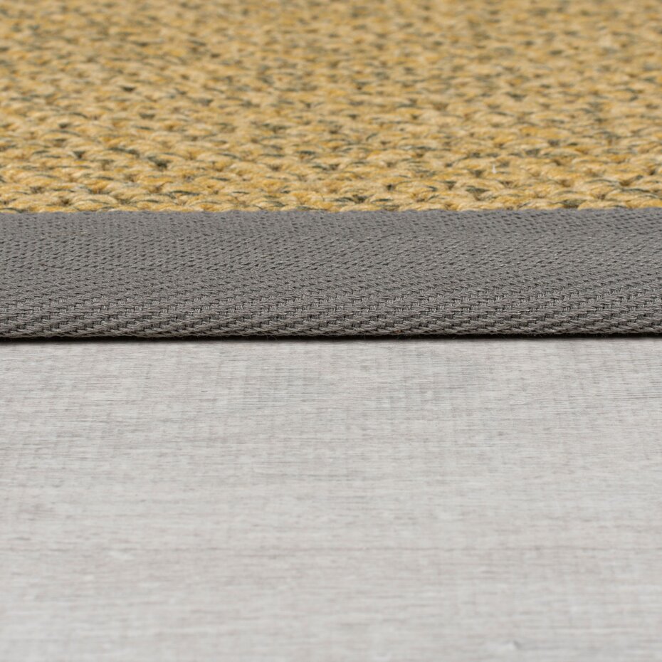 Laagpolig loper – Sisal Look Grijs